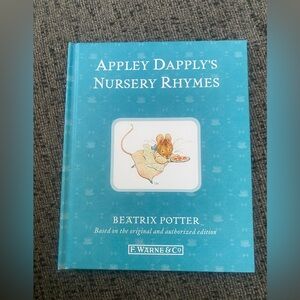 🥕6/$20 Beatrix Potter Blue Nursery Rhymes Book